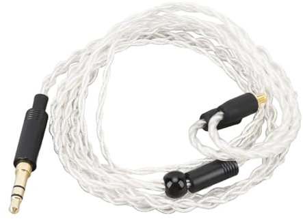 Sxhlseller Kopfhörer Soundkabel, 1,2 M Stereo 3,5 Mm auf A2DC Audio Upgrade Kabel für ATH CKS1100 ADX5000 E50 E70 LS300 LS400 CKR100 MSR7B, Plug and Play