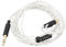 Sxhlseller Kopfhörer Soundkabel, 1,2 M Stereo 3,5 Mm auf A2DC Audio Upgrade Kabel für ATH CKS1100 ADX5000 E50 E70 LS300 LS400 CKR100 MSR7B, Plug and Play