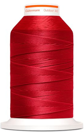 Outdoor 40 – den speziellen Nähfaden für Outdoor-Textilien. No. 40 Länge 400m - UV beständiges Nähgarn 798300 (Rot-4580)