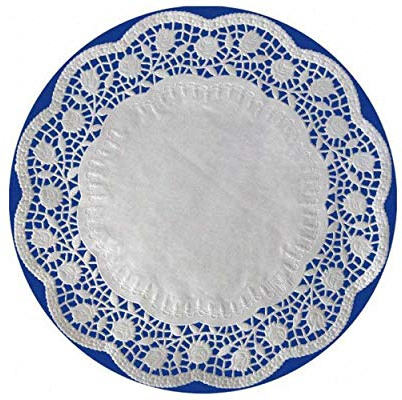 VEPATIM 100 Deko-Tortenspitzen Tortenunterlagen rund Ø 28 cm
