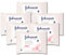 Johnson's Face Care Make Up Be Gone Refreshing Wipes - 6 Packs of 25 Wipes Each for Gentle and Effective Makeup Removal, Hydration, and Skin Refreshment