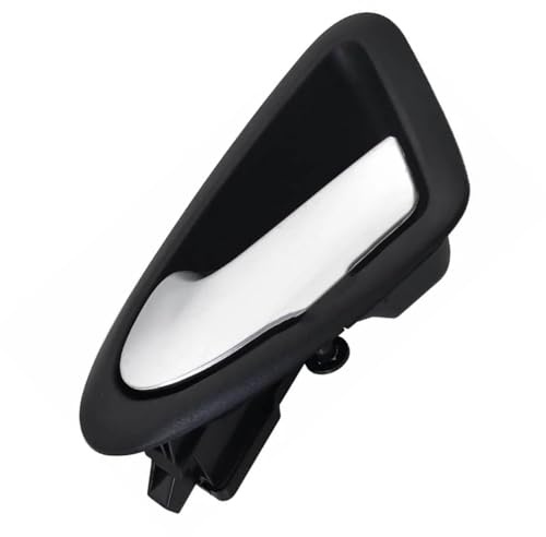 Riloer Poignée de porte de rechange - Poignée de porte intérieure arrière de voiture - Argenté - Compatible avec Seat Ibiza 6J 2010-2022 - Arrière gauche