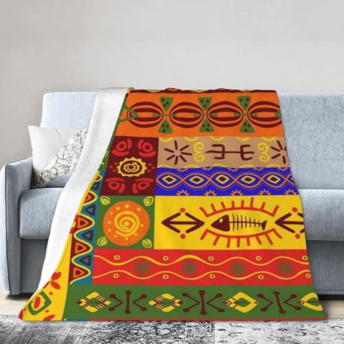 Kuscheldecke Afrika-Thema Flanell Fleecedecke 3D Afrika-Thema Wohndecke 200x200 cm Sofadecke Couchdecke Bettüberwurf Flauschige Weiche Warme Sofaüberwurf Decke Wohndecken w755