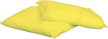 Universal Chemical Absorbent Pillows 40x50cm (Pack of 10) | High-Sorbency Cushions for Acid, Alkali, and Unknown Liquid Containment – Absorbs Up to 80 Litres per Pack