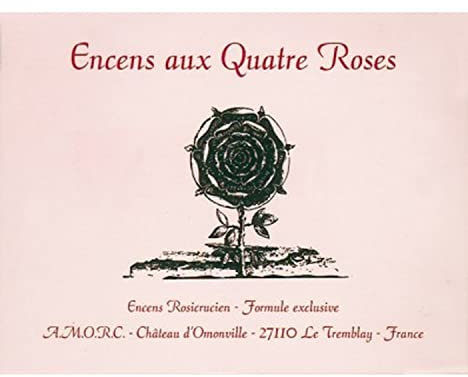 Encens rosicrucien aux quatre roses