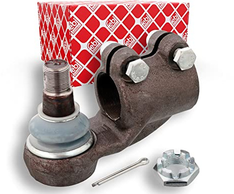 febi bilstein 14561 Spurstangenendstück mit Kronenmutter und Splint, 1 Stück