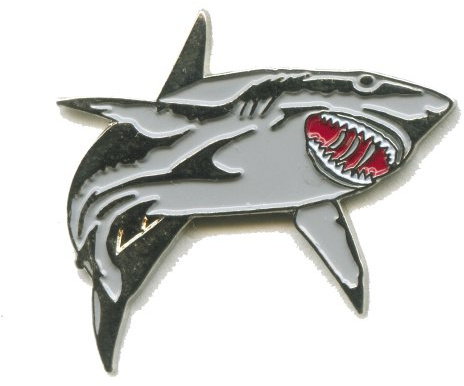 Hai Haie Haifisch Ozean Meer Metall Button Badge Pin Anstecker 0413