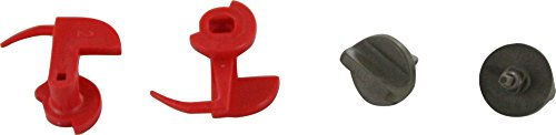 BOUTON VERROUILLAGE KIT LIVRE PAR 2 POUR HOTTE BOSCH, GAGGENAU, NEFF, SIEMENS, VIVA - 00181272