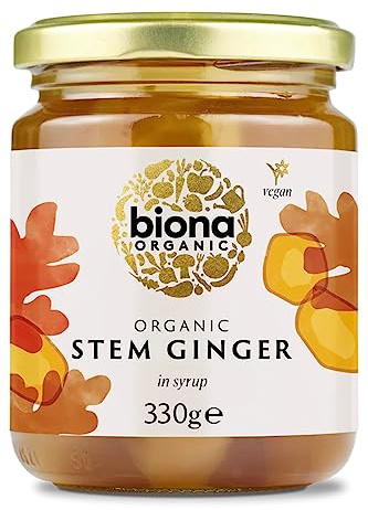Biona Stem Ginger in Syrup 330g - Organic