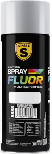 SPRAY PINTURA FLUORESCENTE BLANCO 400 ML. 8588