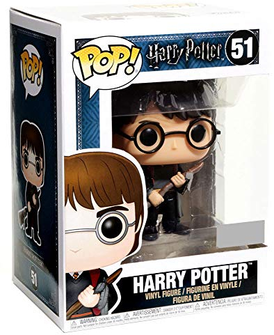 Funko Harry Potter with Firebolt & Feather Figurina, Multicolore, 14949