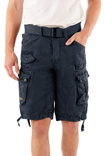 Geographical Norway Herren Cargo Short People (4XL, Navy)