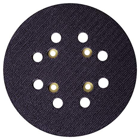 VONROC Plateau de ponçage Ø125mm - Convient à la ponceuse orbitale OS503DC - Fixation adhésive pour papier abrasif
