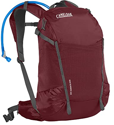 CAMELBAK Cerchio Runner, Zaino Donna, Cabernet/Grigio Freddo, 20 l