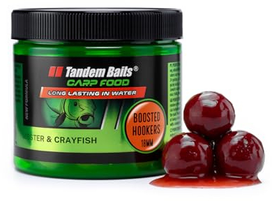 Tandem Baits Karpfen Futter Angelfutter Hakenköder Carp Food Boosted Hookers 18 mm 300 g Hummer Und Krebs