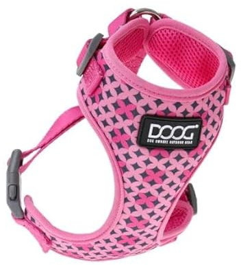DOOG – Neoflex Hunde-Softgeschirr TOTO – Schnelltrocknend, wasserfreundlich und verstellbar für optimalen Sitz – Ideal für Strandspaziergänge und aktive Hunde im Freien – Extra klein