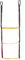 GDWD 3 Steps Boats Rope Ladder, Nylon Inflatable Boat Ladder, Foldable Entry Ladder, Yacht Equipment, Boat Ladder, Assist for Boat, Kayaking, Motorboat, Canoeing