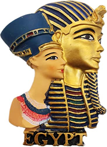 Tutankhamun Cleopatra Cairo Egypt Magnet Fridge Refrigerator Magnet Decoration Sticker Souvenir Resin Crafts Kitchen Whiteboard