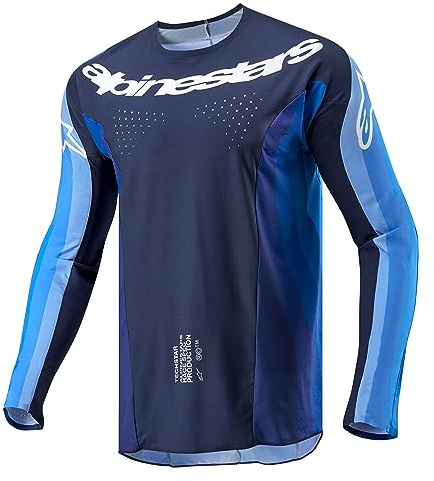Alpinestars MX Jersey Techstar Blau Gr. L