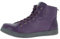Andrea Conti Baskets Montantes pour Femme, Violet Anthracite, 39 EU