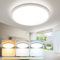 slochi LED Deckenleuchte 29CM 24W 2400LM, 3 Farben Deckenlampe 3000K/4500K/6500K, Flach Rund Badezimmer Lampe IP44 Wasserfest, Badlampe Decke für Küche Wohnzimmer Schlafzimmer