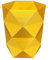 Pot à Crayon Écoresponsable – Organisateur Polyvalent Bureau & Maquillage – Design Moderne et Durable – Fabrication Française en PLA Biodégradable (Or)