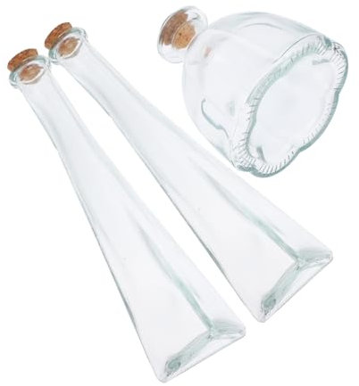 Ciieeo Recuerdos De Luna De Miel Frascos De Boticario Con Corcho Decorativos Para Bodas