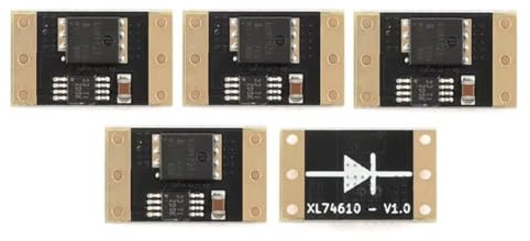 Wanjorlay Module de Diode Idéal 1,5 V-36 V 0 MA 15 A/30 A XL74610 Adopte LM74610 Dédié à la Simulation de Carte de Redressement de Diode Idéale 5 Pièces