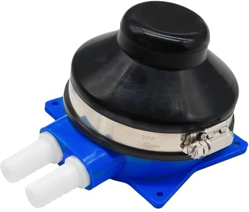 XRXEA Bomba de Agua pie for Cocina Barco, Caravana o Autocaravana, for Manguera 1/2 Goma y Nailon