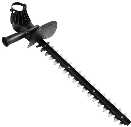 RASTKY Ergonomischer Heckenscheren-Adapter, Schallwand-Design, Heckenscheren-Umrüstkopf für Grünschnitt, ABS+ Metall