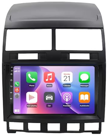 Autoradio per Volkswagen Touareg 2003-2010 9 Pollice Android 15 Car Radio Usb Fm Bt Wifi Per, 8 Core 4G+64G