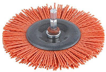 wolfcraft Spazzola a disco con filo di nylon, aggressiva I 1502000