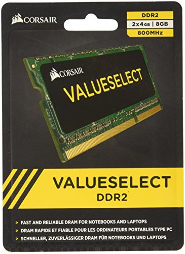 Corsair VS8GSDSKIT800D2 Value Select 8GB (2x4GB) DDR2 800 Mhz CL6