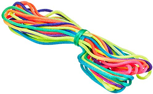 Kumihimo 2 mm/6 m Regenbogen Weave Cord Satin