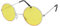 Bristol Novelty Lunettes jaunes style Lennon Halloween