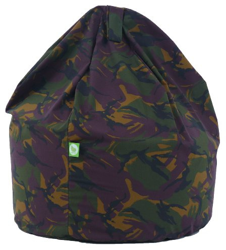 BeanLazy Cotton Camo Army Bean Bag Child Size