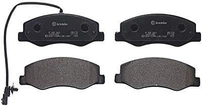 Brembo P68061 Hintere Bremsbeläge, Anzahl 4
