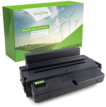 Green2Print Toner schwarz 5000 Seiten ersetzt HP-Samsung SU963A, SU967A, Samsung MLT-D205L-ELS, MLT-D205L, 205L passend für Samsung ML3310D, ML3310DK, ML3310NDK, ML3310ND, ML3312ND, ML3710D, ML37