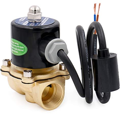 Heschen ottone elettrico elettrovalvola, 2W-200-20J, PT3/4'', AC220V, diretto azione acqua aria gas, normalmente chiusa, valvola di ricambio
