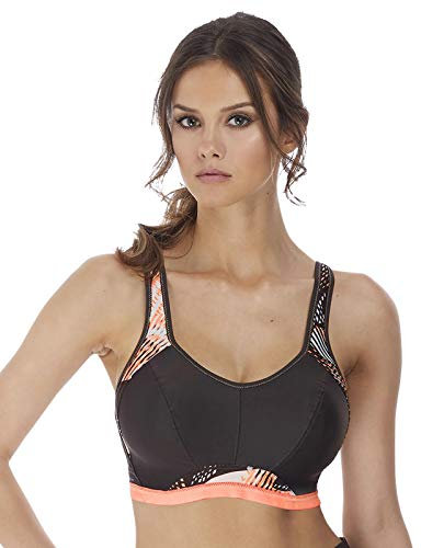Freya Damen Epic Active Crop Top Bra Sport-BH, Digital Vision, 60D