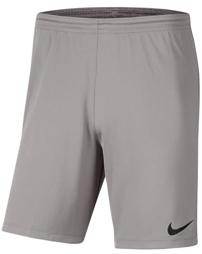 Nike Park III Short NB Short Enfant Pewter Grey/(Black) FR: XS (Taille Fabricant: XS)