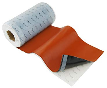 Original BRAAS® WAKAFLEX WANDANSCHLUSSBAND/KAMINANSCHLUSSBAND 5 m BRAMAC (Rot)