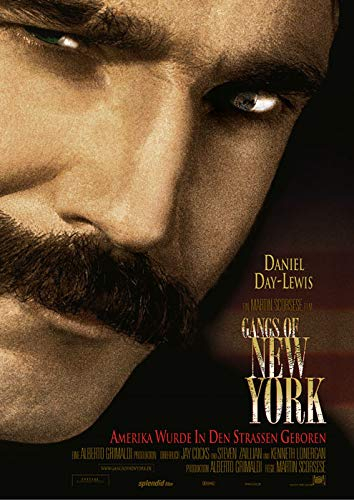 Gangs of New York: Day-Lewis (2002) | original Filmplakat, Poster [Din A1, 59 x 84 cm]