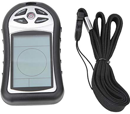 MAGT Höhenmesser, 8 in 1 Handhöhenmesser Thermometer Elektronische Navigation GPS Kompass Barometer Elektronischer Höhenmesser für Klettern Reisen