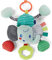 INFANTINO Pull & Shake Jittery Pal Elephant, Blue and Colourful