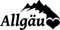 Stickerpalast 2X Auto Aufkleber ALLGÄU Berg/Gebirge Deutschland | 11 cm konturgeschnitten