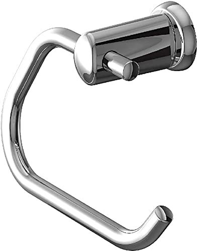 Magnetic Chrome Toilet Roll Paper Holder for Clip on Heated Towel Rail Extra Towel Holder
