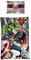 Disney Avengers Bettwäsche-Set, Bettbezug 140 x 200 cm Kissenbezug 63 x 63 cm, Polyester…