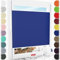 Schuette® Plissee ohne Bohren ● Premium Kollektion: Deep Lagoon (Blau) ● 30x80cm (Breite x Höhe) ● Suprafix Faltrollo X Klemmfix Rollo ● Blitzschnelle Montage inkl. Video