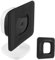 BECEMURU Silicone Glass Mount Bracket Compatible with Eufy Indooor C24 Tapo TC60/C110/C100 VHB Stick On No Driling Holder Security Camera Indoor Mount (Black 1 Pack)